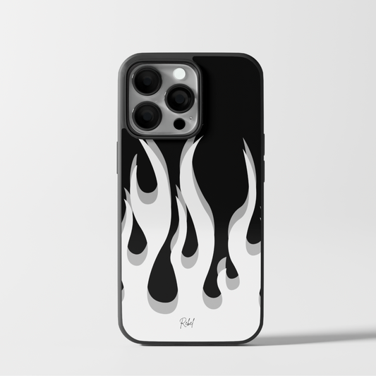Flames - White
